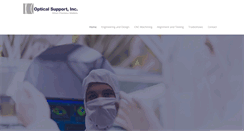 Desktop Screenshot of opticalsupportinc.com