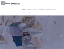 Tablet Screenshot of opticalsupportinc.com